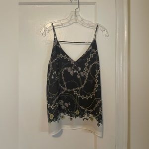 LOFT shell tank blouse